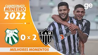 CALDENSE 0 X 2 ATLÉTICO-MG | MELHORES MOMENTOS | SEMIFINAL MINEIRO 2022  | ge.globo