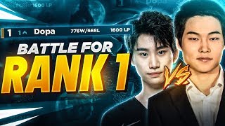 *DOPA vs DOINB FOR RANK 1 KOREA* CAN DOPA HIT RANK 1 SEASON 9??