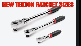 NEW TEKTON 90 TOOTH FLEX HEAD COMFORT GRIP RATCHETS