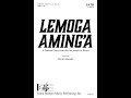 Lemoga Aming'a (SATB a cappella) arr. David Akombo - Score & Sound