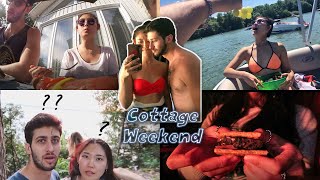 [ENG SUB] Cottage weekend in Orillia🏡 남자친구 가족과 별장다녀온 브이로그🏄🏻‍♀️