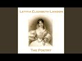 The Reply of the Fountain - Letitia Elizabeth Landon