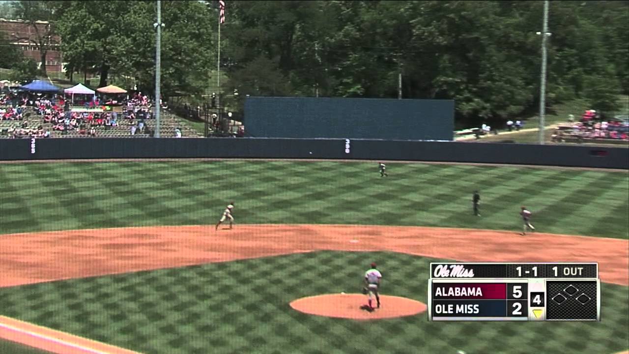 Alabama Vs Ole Miss Highlights 4-26-15 - YouTube