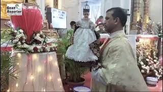 Goan Reporter News: Feast of Bom Jesus Celebrated at Our Lady of Snows Church, Rachol