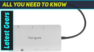 Targus Dual HDMI Dock - Ultimate 4K Productivity Powerhouse!