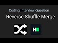 [ Hackerrank ] Reverse Shuffle Merge | Stack | Linear O | Python