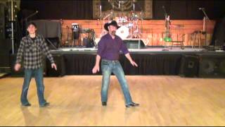 Not Messin' Line Dance Demo - Dan Albro