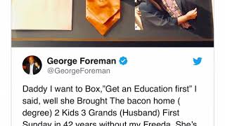 FREEDA FOREMAN, DAUGHTER OF GEORGE FOREMAN DIED OF APPARENT SUICIDE AT 42