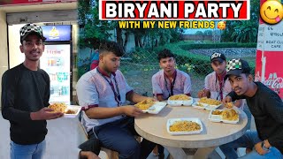 BIRYANI PARTY WITH MY NEW HOSTEL FRIEND 🥳