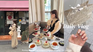 【vlog】冬は自分を甘やかしていいの⛄️🧤働いた分、ご褒美を与える社会人👩🏻‍💼ジュエリー💎