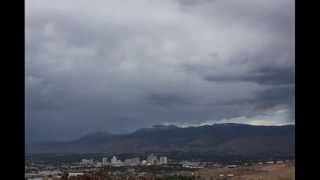Reno Thunderstorm Time Lapse