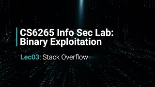[Fall 23] Lec03: Stack Overflow