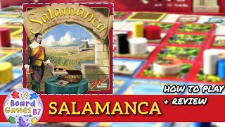 Salamanca Board Game, How to Play, Review, Stefan Dorra, Hidden Gem