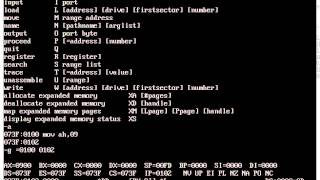 x86 Assembly Overview with Debug.