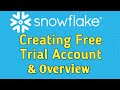 3. How to create snowflake free trial account. | Full interface overview tutorial #snowflake