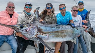 4 HOUR *BATTLE* with MONSTER Broadbill - Catch/Clean/Cook