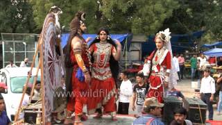 Colourful procession of annual Rath Yatra passes through Delhi