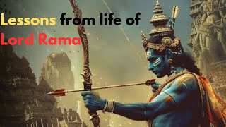 Lessons from Life of Lord Rama☀️🙏