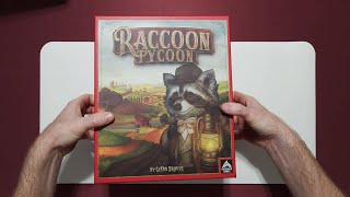 Raccoon Tycoon - Unboxing