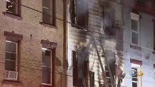 Crews Battle House Fire On 20th Street In North Philly