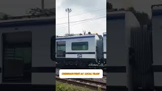 Chennai's First AC local train 🚂🚃