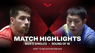 Patrick Franziska vs Xu Xin | MS | Singapore Smash 2022 (R16)