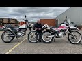 yamaha serow 225 and yamaha bronco 225 comparison