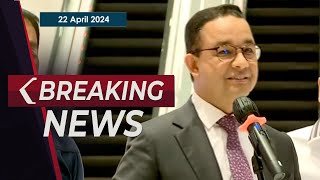 BREAKING NEWS - Anies Baswedan Respons Putusan MK Sengketa Pilpres 2024 di Nasdem Tower