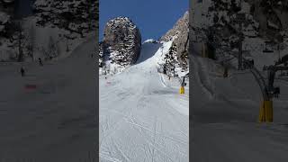 Ski in Cortina d’Ampezzo…. #italy #italytogether #skiing #alps