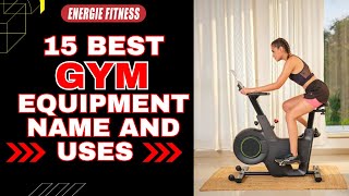 Top 15 Gym Equipment Name and Uses | Best_gym_equipment #commercial #homeusefitnessequipment