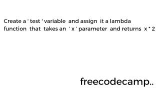 Learn Lambda Functions by Building an Expense Tracker | Python Beta Cert | Step 11