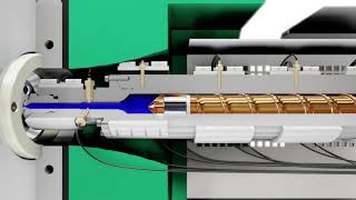 Moldex3D 2020 신기능#1 3D 사출성형 배럴 압축 해석. 스크류의 작동과 그영향을 3D 로 분석합니다.