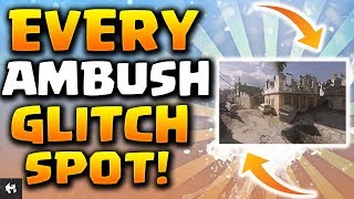 MWR: EVERY AMBUSH GLITCH/SPOTS! (COD MWR GLITCHES)