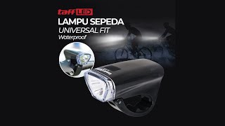 TaffLED Lampu Sepeda LED Universal Fit - A126 - 3NRS01BK