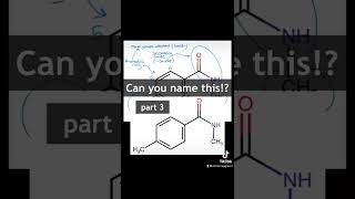 Naming Organic Chemistry Molecules PART 3 #shorts #chemistry #organicchemistry
