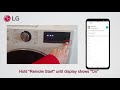 [LG ThinQ + Washing Machine] - How to use LG Washing Machine functions via LG ThinQ (Android phone)