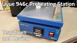 Uyue 946c Phone Repair / SMD Reflow Hot Plate Review and Upgrade