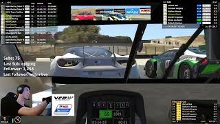 iRacing | IMSA Esports Michelin Global Championship Round 2 Race start + lapping TCRs