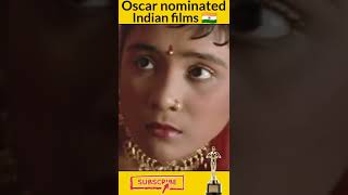 ये है India की ऑस्कर Nominated movies || Oscar nominated Indian films 🎬 #shorts #oscar