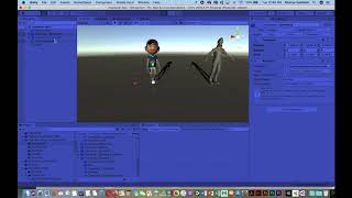 Unity tutorial on creating a interactive third person character using a 3D character model