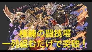 【極練の闘技場】全階層一列らくらく周回！　極練周回【パズドラ】