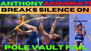 "Anthony Ammirati Breaks Silence on Viral Pole Vault Fail at Olympics - TruthQuest"