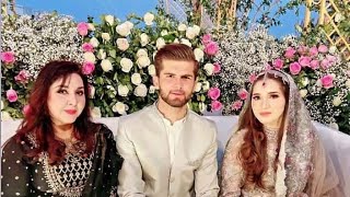 Shaheen Shah Afridi Marriage Insha Afridi