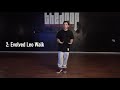 how to leo walk rock steady 4 different ways locking dance tutorial