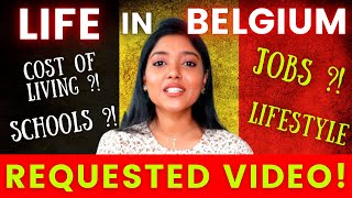 Tamil | LIFE IN BELGIUM ( Lifestyle, Housing, Transport, Education, Jobs \u0026 more )