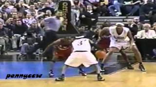 Allen Iverson breaks Jeff McInnis' ankles (2002)