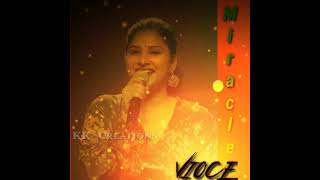 KanneAdirindi Telugu Song| Rabort pre Release Event| Sing By Mangli | MiracleVocie| What'sapp Status