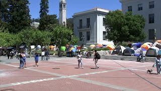 UC Berkeley pro-Palestinian encampment growing larger by the day