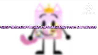 Oh no crystalstone has a stomach ache JCTOT and friends