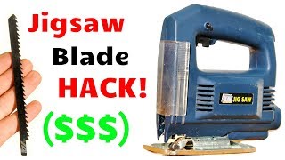 Is Your Jigsaw Blade Broken or Dull? Save Money with This Simple Jigsaw Blade Hack!